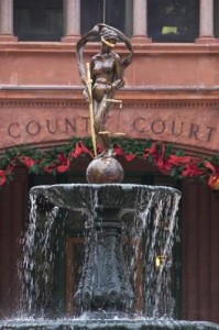 Bexar County Courthouse - Lady Justice