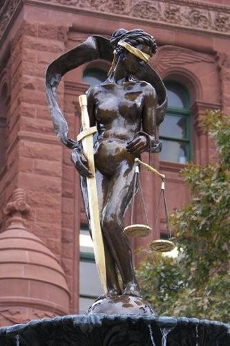 Lady Justice - Bexar County Courthouse 